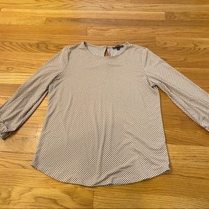 Adrianna Papell S Polka Dot Shirt